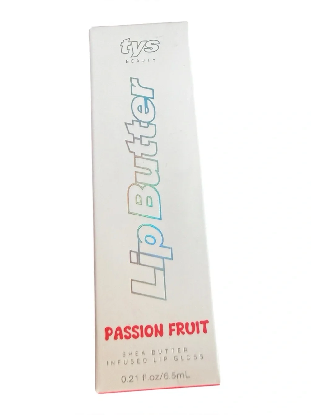 TYS BEAUTY Lip Butter in Passion Fruit (Sheer Vibrant Pink), Full Size, New - Picture 2 of 3